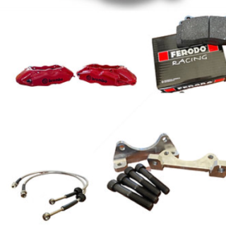 Kit gros freins avant YBT AUDI S1/GOLF 4/IBIZA/POLO WRC/TT 5X100