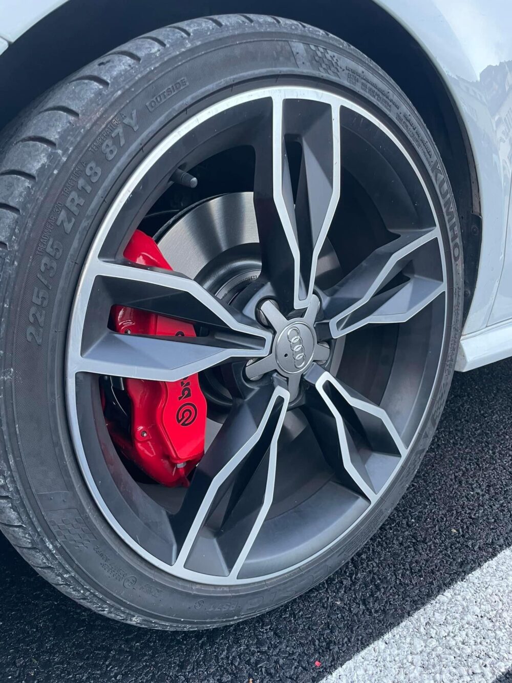 Pack adaptateurs YBT GOLF 4/IBIZA/AUDI S1/POLO WRC/TT étriers Brembo 4 pistons 5X100 – Image 9