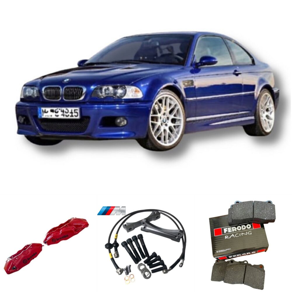 Kit gros freins avant YBT BMW M3 E46/Z3M/Z4M 345X28mm