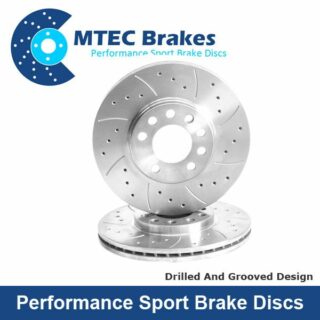 2 Disques de freins MTEC 1490 323X28mm 5X100 SEAT LEON CUPRA