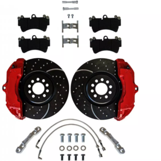 KIT GROS FREINS 6 PISTONS PORSCHE AVANT ULTIME 5X100 GOLF 4/TT/S3 334X32MM