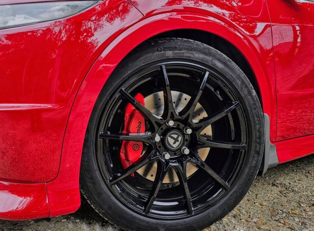 Pack adaptateurs YBT GOLF 4/IBIZA/AUDI S1/POLO WRC/TT étriers Brembo 4 pistons 5X100 – Image 16