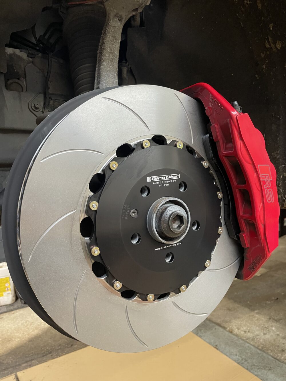 2 disques de freins Girodisc avant A1-190 AUDI RS6 C7 – Image 8