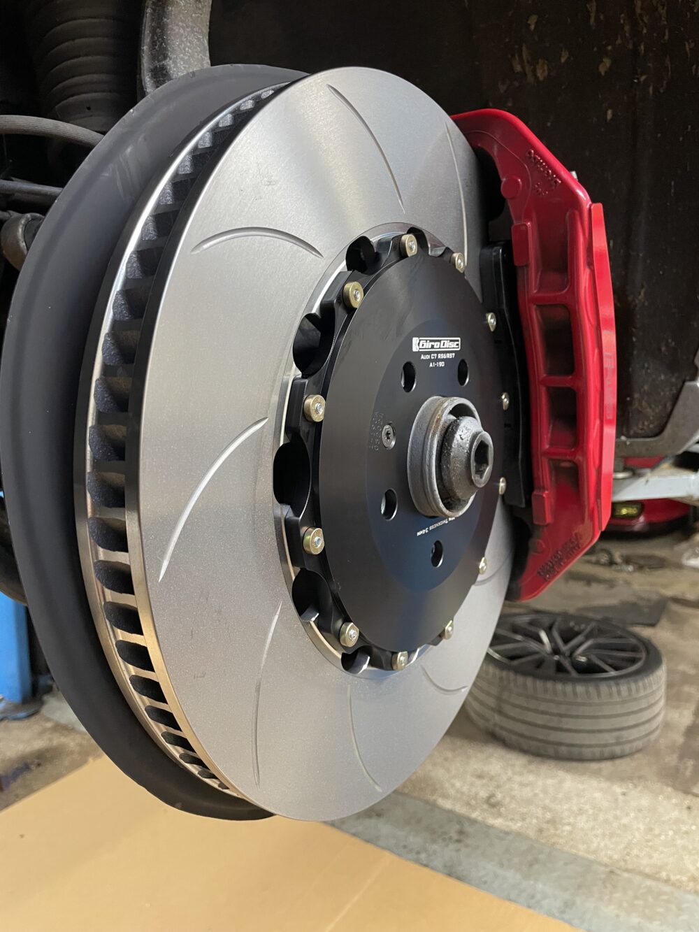 2 disques de freins Girodisc avant A1-190 AUDI RS6 C7 – Image 6