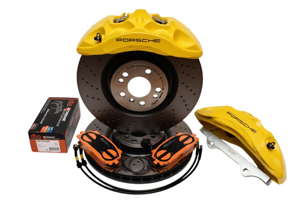 KIT GROS FREINS AVANT 6 PISTONS 375x36mm AVANT ULTIME 5X112 GOLF 7-8GTI/GOLF 7-8R/CUPRA/AUDI – Image 3