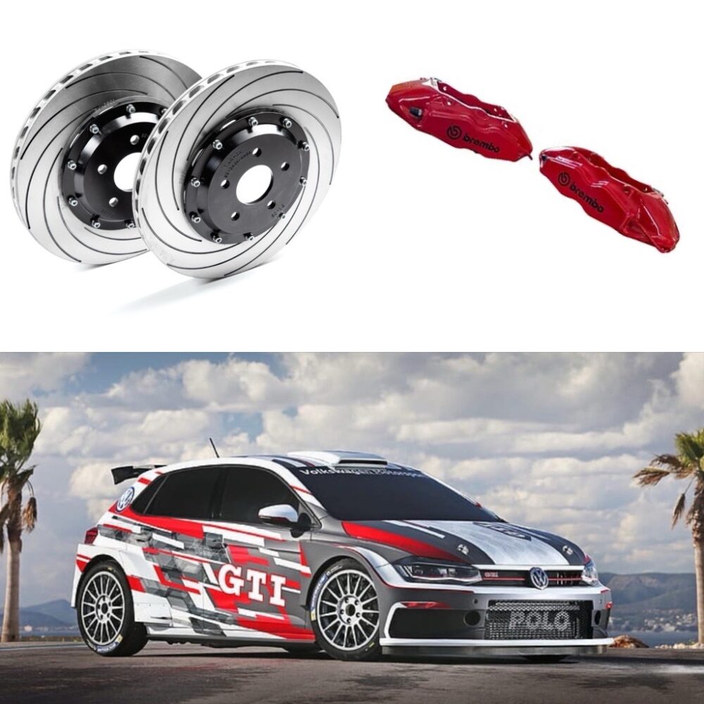 Kit gros freins avant YBT VW Polo GTI 6C AW ULTIME TAROX 312x25mm