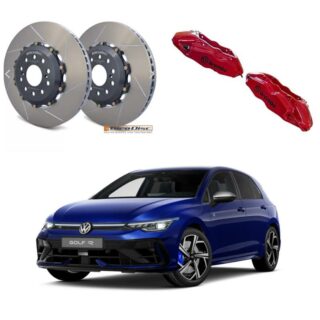KIT GROS FREINS AVANT ULTIME GOLF 8R DSG 320 20 ANS 333 GTI CLUBSPORT 300 370x32 MM GIRODISC 2 PARTIES SUR BOL