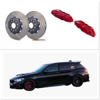Kit gros freins avant YBT ULTIME BMW m135i/140i/240i 348x30mm Girodisc 2 parties sur bol