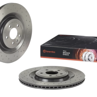 2 DISQUES ARRIERE BREMBO XTRA 356X22MM  09.C170.1X AUDI A7 Sportback (4GA, 4GF) 3.0 TDI