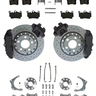 KIT GROS FREINS ARRIERE 4 PISTONS PORSCHE ULTIME 310x22mm AUDI TT 8n Quattro 225 R32 VW GOLF 4 R32 Audi S3 8L