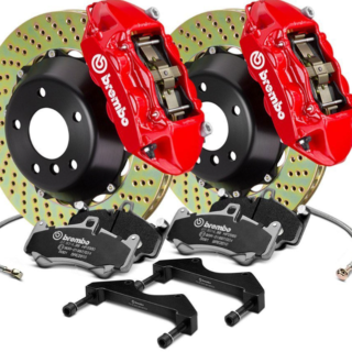 Kit gros freins GT Brembo 4 pistons Ford Fiesta MK7 MK8 328X28MM 1A16030A BOL ALUMINIUM démontable