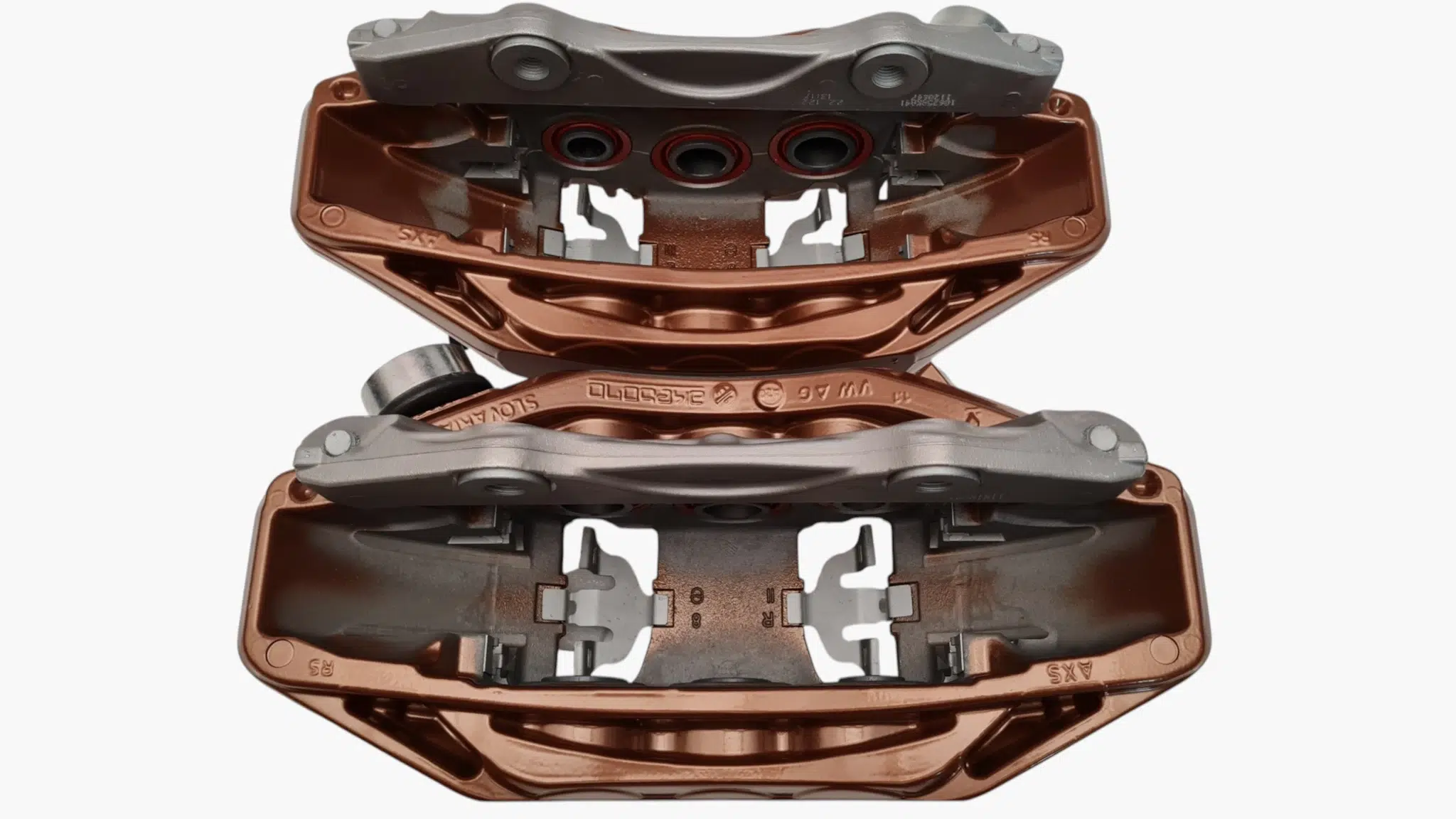 2 Étriers de frein avant Akebono 6 pistons pour CUPRA Formentor VZ5, références 5FF615123 et 5FF615124 2 Étriers de frein avant Akebono 6 pistons pour CUPRA Formentor VZ5, références 5FF615123 et 5FF615124 – Image 5