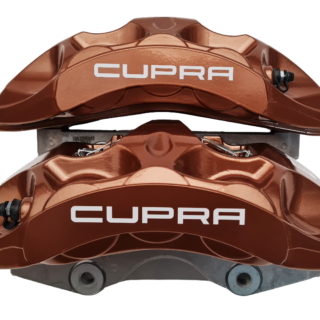 2 Étriers de frein avant Akebono 6 pistons pour CUPRA Formentor VZ5, références 5FF615123 et 5FF615124