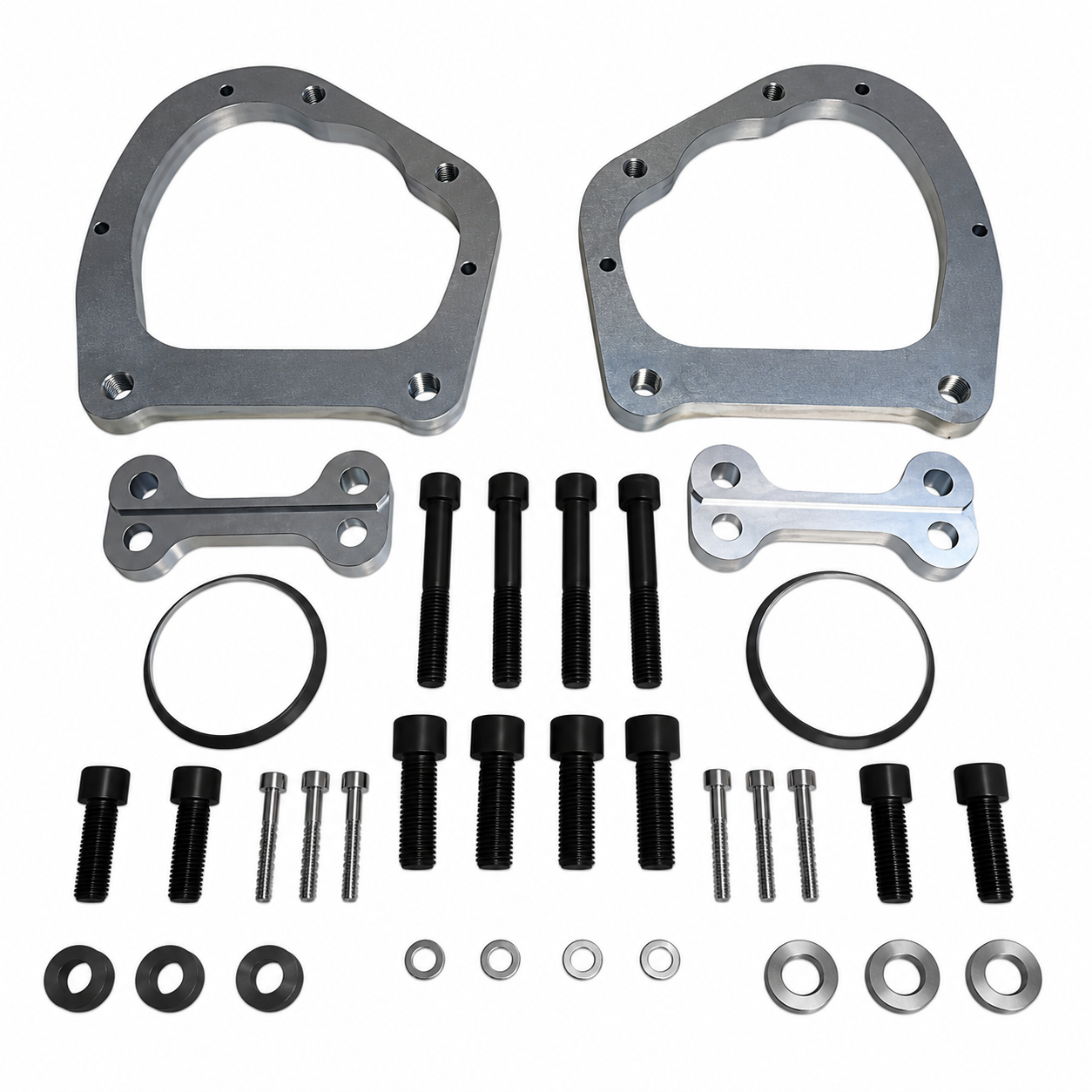 Adaptateurs arrière Porsche Cayenne 4 pistons 356x22mm VW GOLF 7 GTI 7R AUDI S3 8V AUDI A1 8X ESSIEU ALUMINIUM